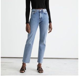 & Other Stories Straight Leg Jean